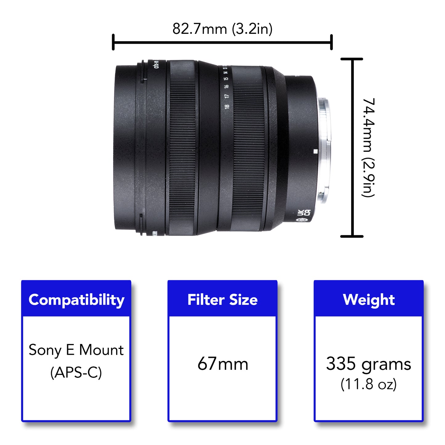 atx-m 11-18mm f2.8 Sony E Mount